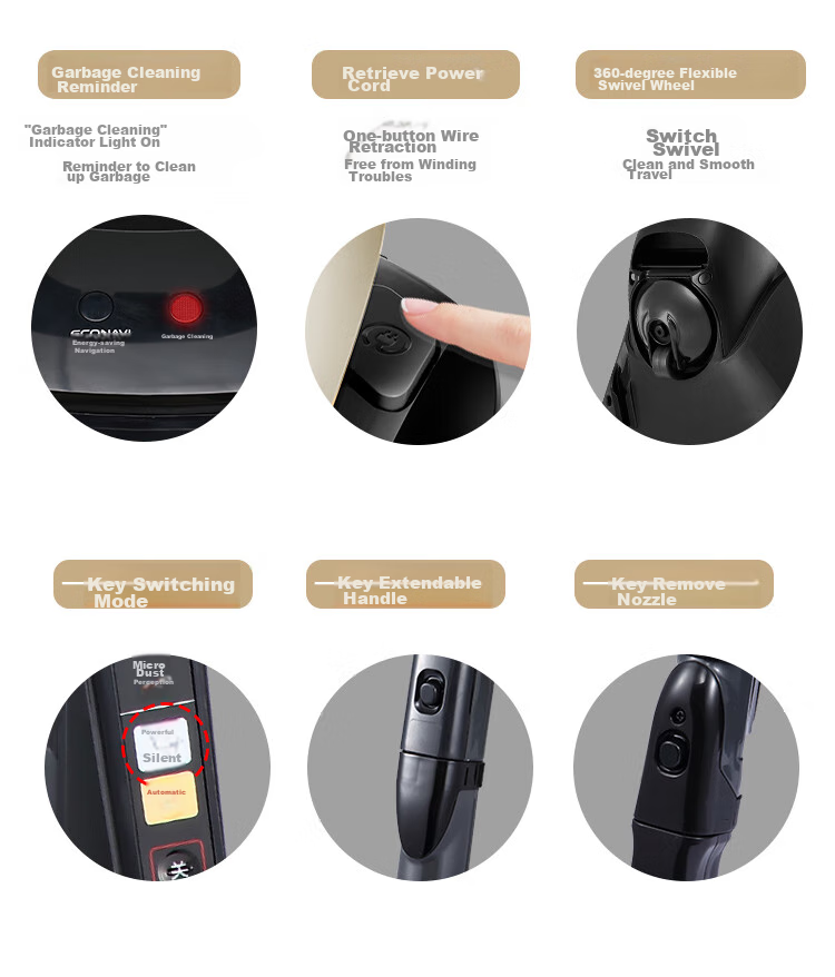 Panasonic [Dust Removal Device] Horizontal Wired Vacuum Cleaner, Powerful Suction for Home Use, Handheld Long Battery Life, Garbage Compressor, Cleaning Machine, Cat Hair Remover, Pet Hair Remover MC-8L85CNJ81 23