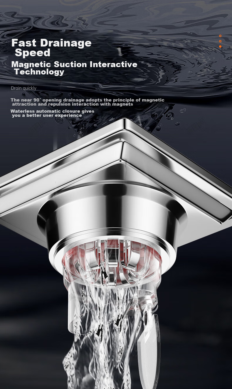 Muvi Drain Anti-Odor Core, Sewer Deodorizer, Bathroom Drain Anti-Backflow Device, Anti-Odor And Insect Prevention for Drainpipes 5