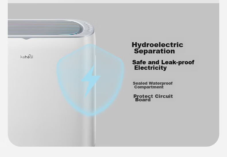 KEHEAL Mist-Free Humidifier And Purifier All-In Machine for Bedroom, Home Living Room, Office, Floor-Standing Large Capacity 1000mL/h Air Conditioner Humidifier for Mother And Baby W2-L 31