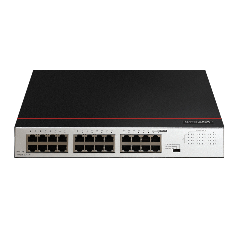 Huawei S1730S-L24T-A1 24-Port Gigabit Smart Switch Enterprise Network Switch Compatible with 100Mbps Micro Network for Office and Home Networking