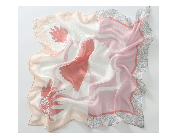 Shanghaigushi Silk Scarf for Women, 100% Mulberry Silk, Spring And Summer Scarf, Gift Box, Mid-Autumn Festival Gift 13