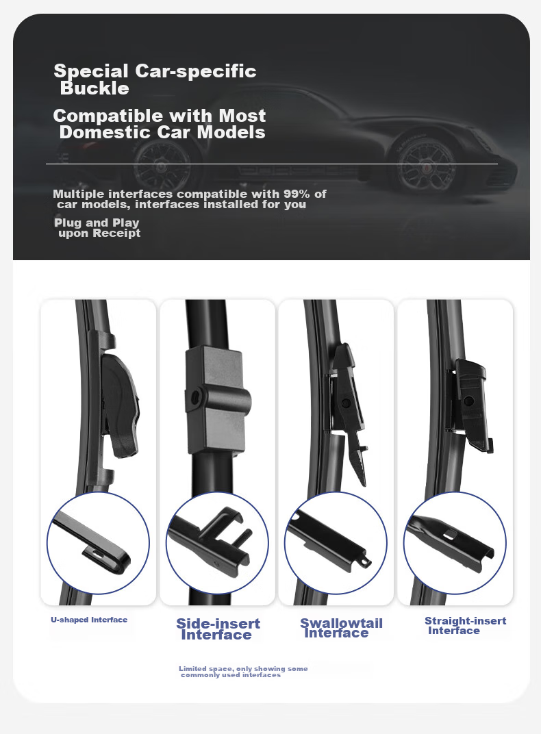MAGNETI MARELLI Car Windshield Wipers, Wear-Resistant Natural Rubber, Compatible with Angkesaila/2020-2025 Next-Generation Models, 1 Pair 8