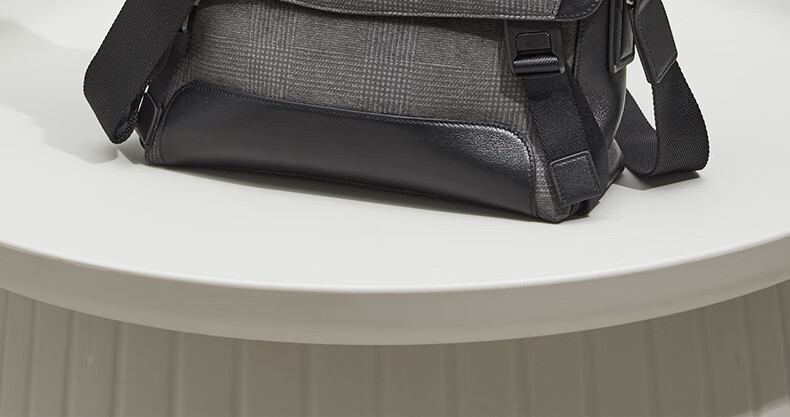 BVP Genuine Leather Crossbody Bag for Men, Large Capacity Shoulder Bag, Casual 2026 Spring/summer Trendy Commuter Messenger Bag, Birthday Gift 24
