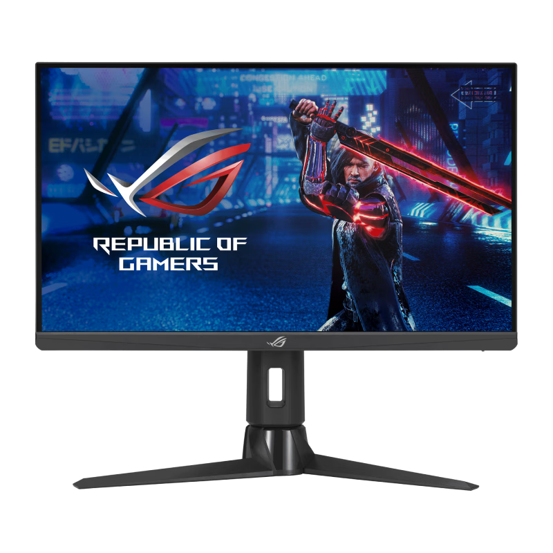 ASUS ROG Zhenmeng 25 XG259CMS 24.5-Inch 240Hz Monitor, Overclockable to 310Hz, HDR400, Rotatable And Height Adjustable, G-Sync Synchronized, Tear-Free, 1ms Gray-To Response Time