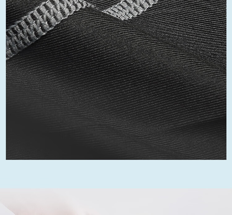 Fandimu Men's Sports Short-Sleeve T-Shirt, Fitness Tight-Fitting Quick-Dry Breathable Training Running Shirt, Black with Contrasting Lines, Size M 10