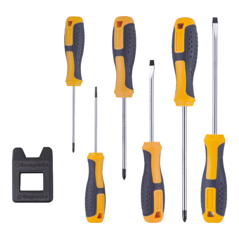 KELTONN Screwdriver Set, 6-Piece Set, Strong Magnetic, 6*150mm, 5*100mm, 3*75mm