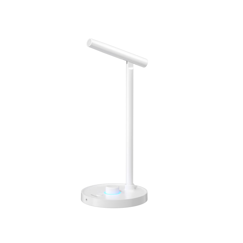 Newmine ZM06 Computer Microphone, USB Gaming Desktop Noise-Cancelling Mic, for PC Desktop Laptop Online Classes Meetings Voice Live Streaming Recording Condenser Mic, White