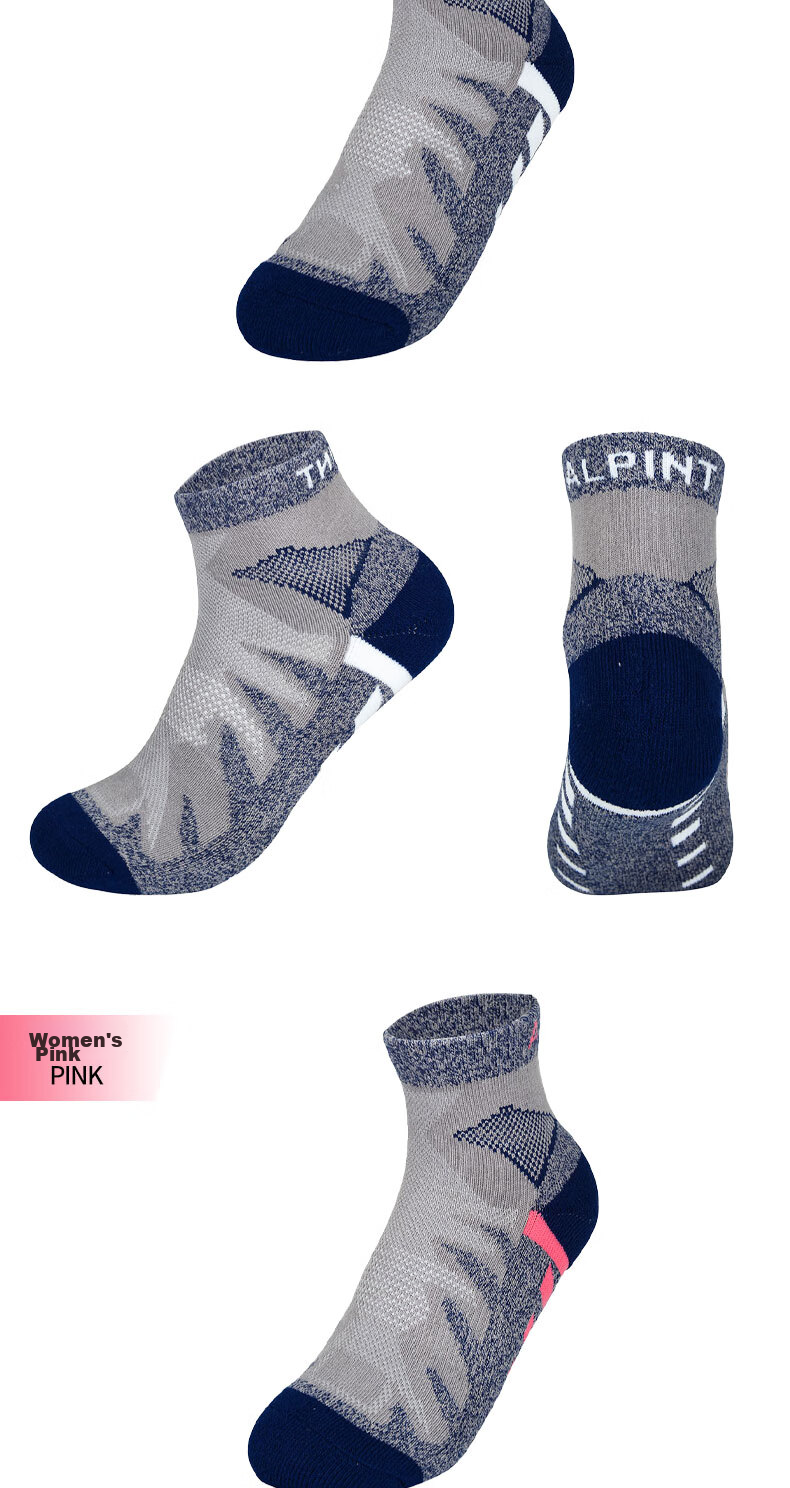 ALPINT MOUNTAIN Ermont CoolMax Professional Running Socks for Men, Hiking Socks, Short Sports Socks 10