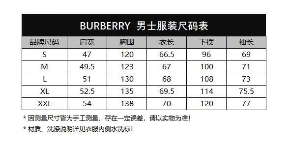 博柏利/巴宝莉 burberry 男士黑色棉质对比徽标图案外套 80223061 s