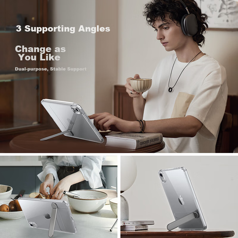 Защитный чехол ESR для iPad mini 7/6, прозрачный, с подставкой, 8.3 дюйма