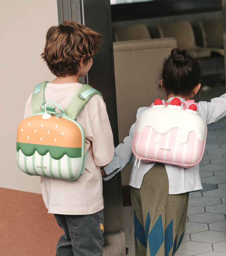Zoy Zoii Kindergarten Backpack, Children's Backpack for Ages 3-6, Girls' Birthday Gift, Cute Lightweight Comfortable Travel Backpack 12
