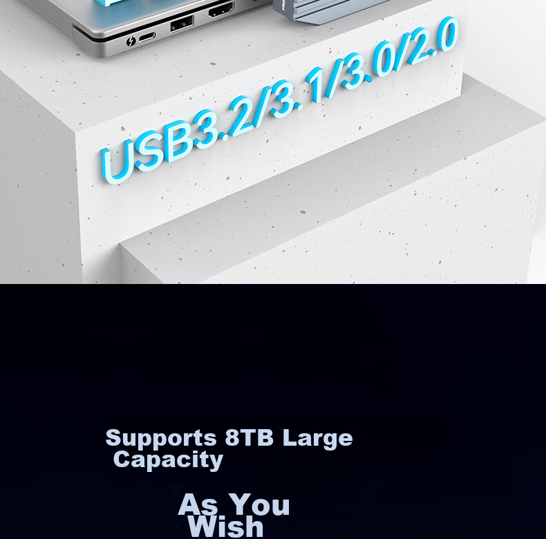 MAIWO USB4.0 Hard Drive Enclosure M.2 NVMe SSD Enclosure 40Gbps Compatible with Thunderbolt 5/4/3 Built-In Fan for Apple Macmini Laptop K1695F 12