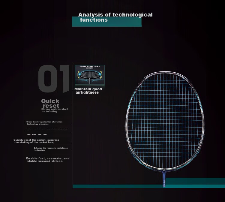 Li-Ning Badminton Racket, Zhanji 5000 High-Elasticity Full Carbon Professional Racket, Advanced Competition Training Racket, 3U Unstrung 5