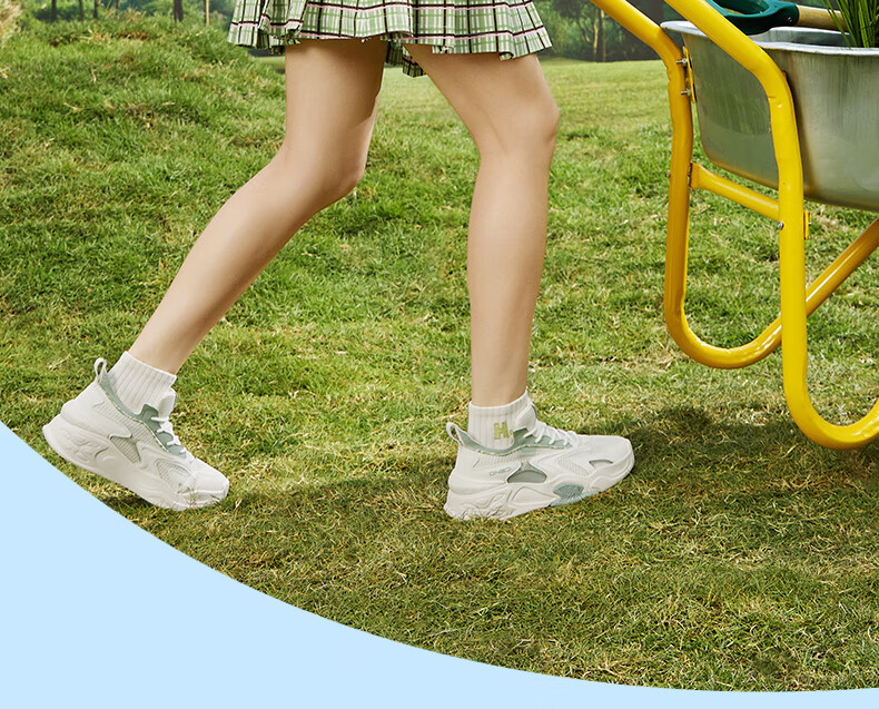 361° Women's Sports Shoes, Jincheng Spring And Summer Mesh Breathable Thick-Soled Heightening Casual Sneakers, Women's 682416601-2 13