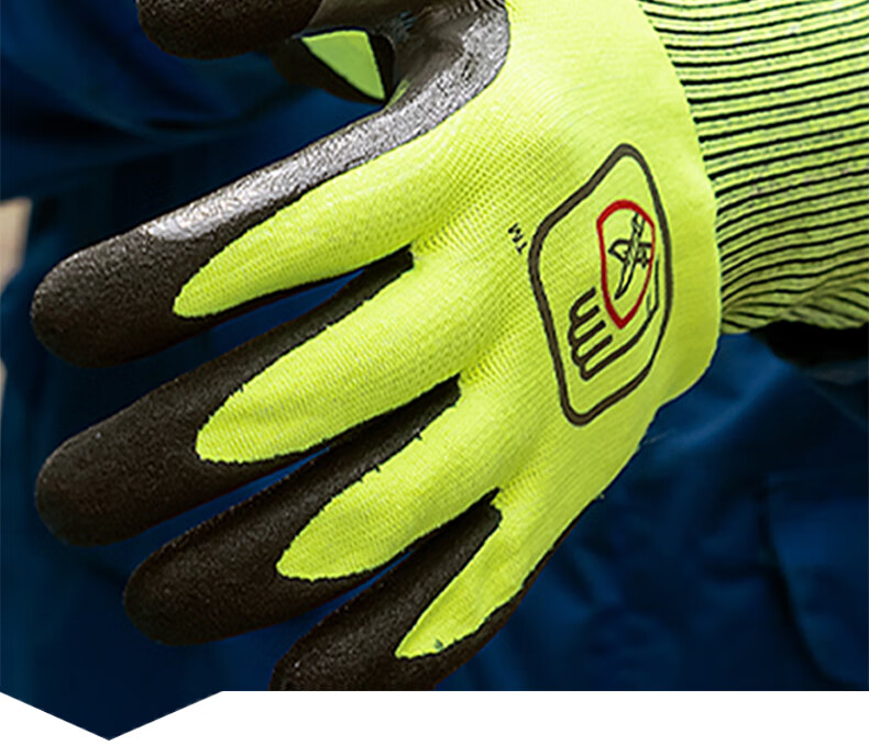 Jiadeli Cut-Resistant Gloves, Labor Protection, Non-Slip, Puncture-Proof, Wear-Resistant, Anti-Cutting Gloves for Repair, Handling, And Woodworking, 3 Pairs NDS6721L [Genuine Product] 6