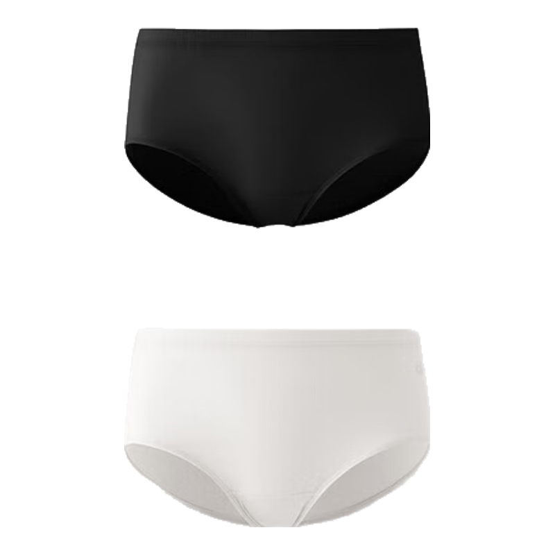 AIMER KIDS Girls' Underwear, Tencel Cotton Mid-Rise Boyshorts, 2-Pack, Antibacterial Full-Length Pants for Teen Girls, Black And White, Size 160