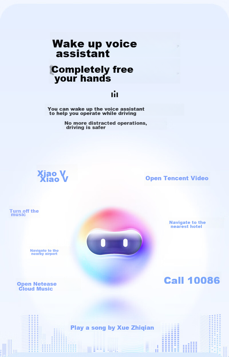 JunYong Baidu Wireless CarLife Compatible with Xiaomi Honor OPPO Samsung VIVO In-Car Connectivity Box [M6 Pro] 15