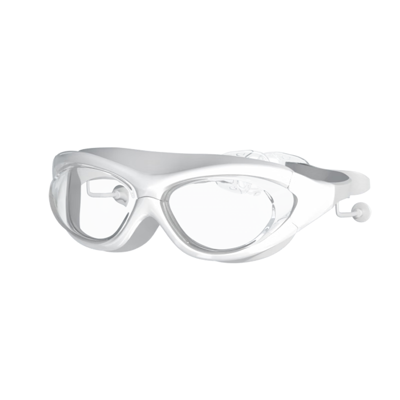 Jiehu Swimming Goggles, High-Definition Anti-Fog Glasses for Nearsightedness, Waterproof Diving Goggles for Men And Women, Adult Clear Lens Protective Eyewear