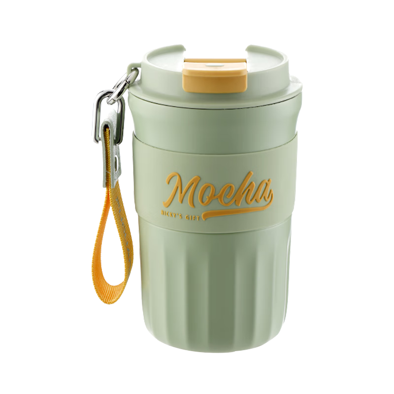 Fuguang Coffee Mug, 304 Stainless Steel Enamel Insulated Cup, Stylish Outdoor Water Bottle for Men And Women, Tea Cup, 420ml
