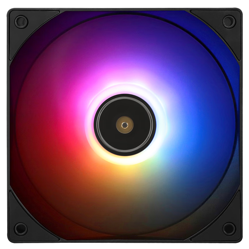 Thermalright TL-E12B V3, 12cm PWM Case Cooling Fan, 2000 RPM, S-FDB Bearing, 4-PIN PWM, RGB Fa