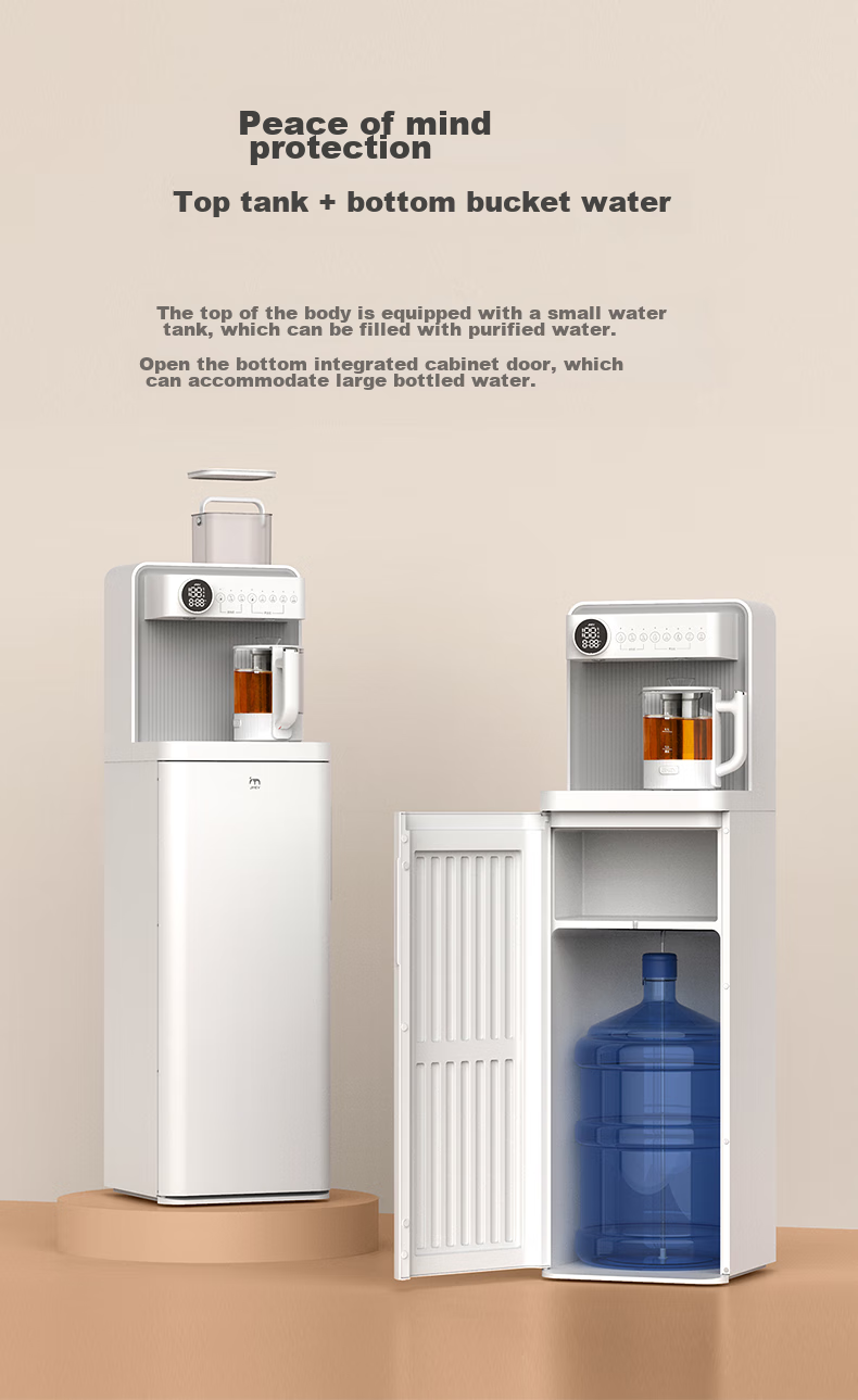 JMEY Instant Hot Water Dispenser, High-End Smart Tea Bar Machine for Home Use, Direct Drinking Machine, Bottom-Loading Water Tank, Electric Kettle, All-In Machine for Living Room And Office, C5PLUS 19