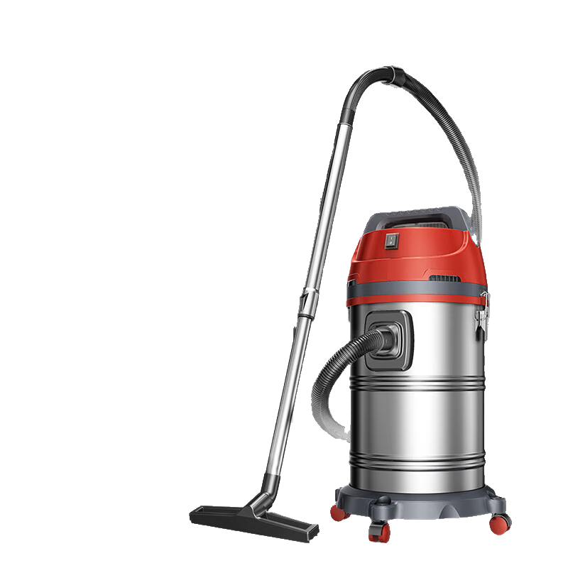 Jienuo Barrel-Type High-Suction Vacuum Cleaner, Wet And Dry Blowing, Three-In Commercial Vacuum Cleaner for Home Cleaning, Pet Hair Removal, Tile Grouting, 40L Large Capacity Dust Extractor JN505-40L