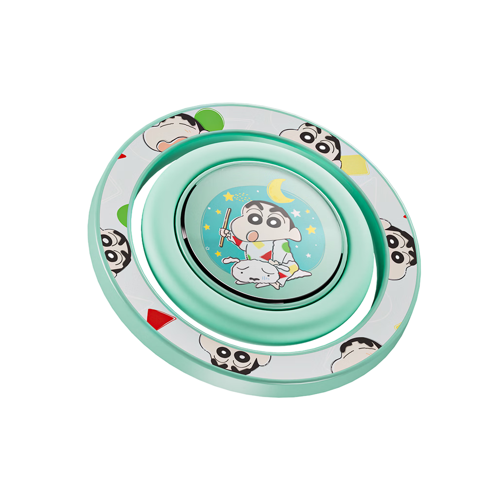 ROCK [Authorized Version], Crayon Shin-Chan Magnetic Stand, Phone Ring Holder, MagSafe Ring Magnetic Ring, Magnetic Disc, Desktop Portable Stable Support, Detachable, Gree