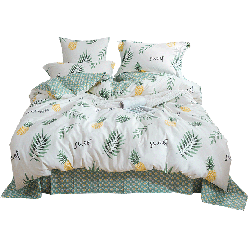 Dohia Pure Cotton Duvet Cover, Bedding for Single Student Dormitory, Cotton Quilt Cover, Mattress Cover, 1.2 Meter Bed, 152*218cm