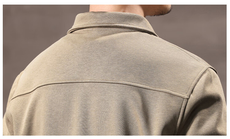 JEEP Spring And Autumn 2026 New Men's Sweatshirt with Lapel Collar, Versatile Casual Jacket, Loose-Fitting Sports Polo Collar Top for Men's Wear 32