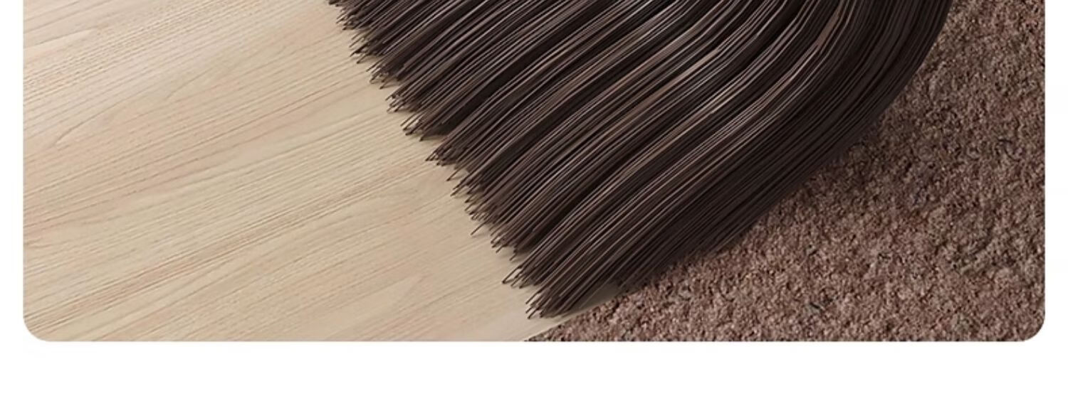 Jiabangshou Broom And Dustpan Set, Cleaning Tool Two-Piece Set, Household Broom Non-Stick Hair Sweeping Broom Foldable Style 4