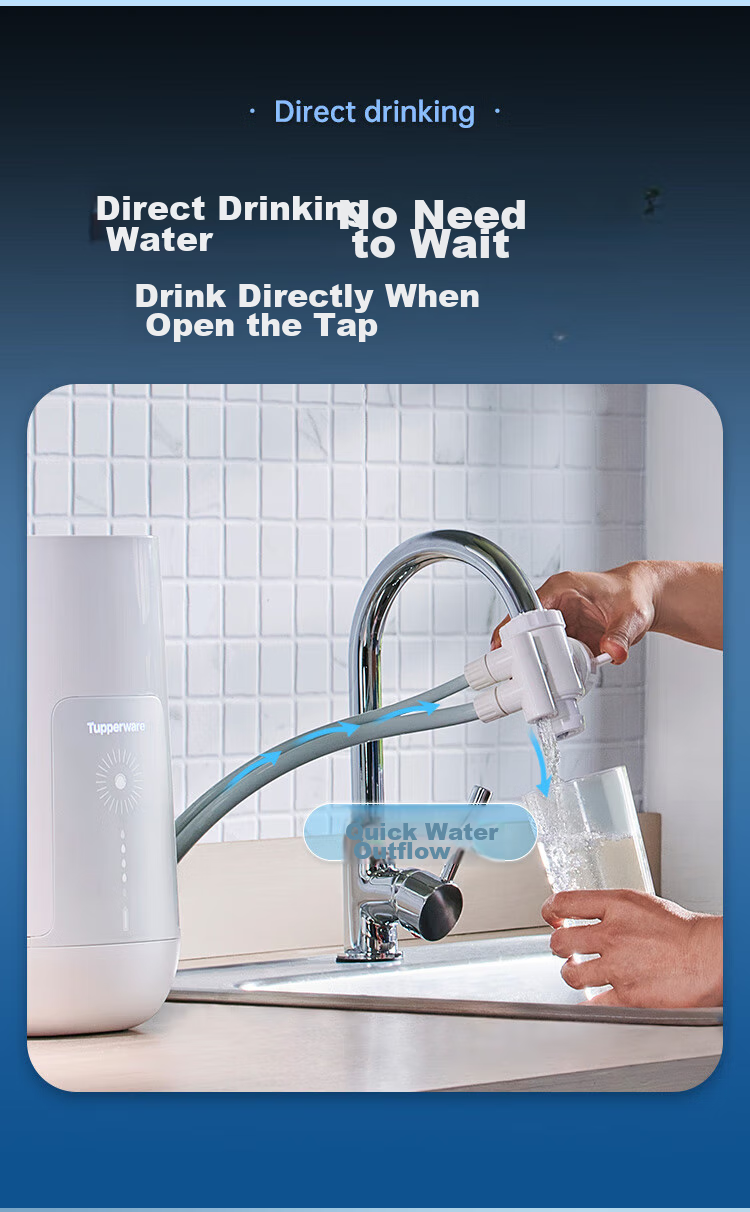 Tupperware Water Purifier Filter Cartridge Nameling TPW-C1 Household Kitchen Direct Drinking Machine Water Filter Accessory 2