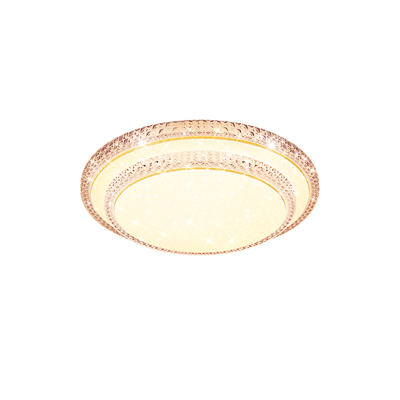 NVC LED Ceiling Light, Modern Romantic Style, Bedroom And Dining Room Lighting, Cozy Starry Sky Dimmable Fixture