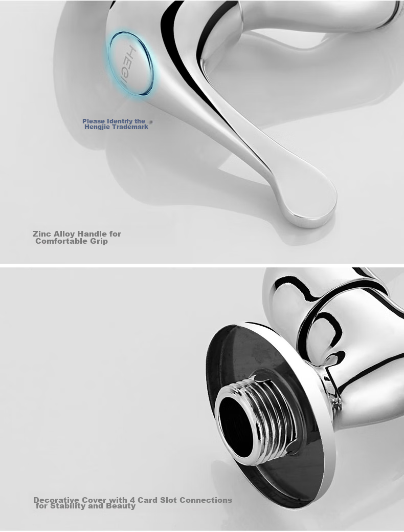 HEGII Mop Sink Faucet, Wall-Mounted Single Cold Quick-Open Extended Balcony Faucet HMF127-140E 11