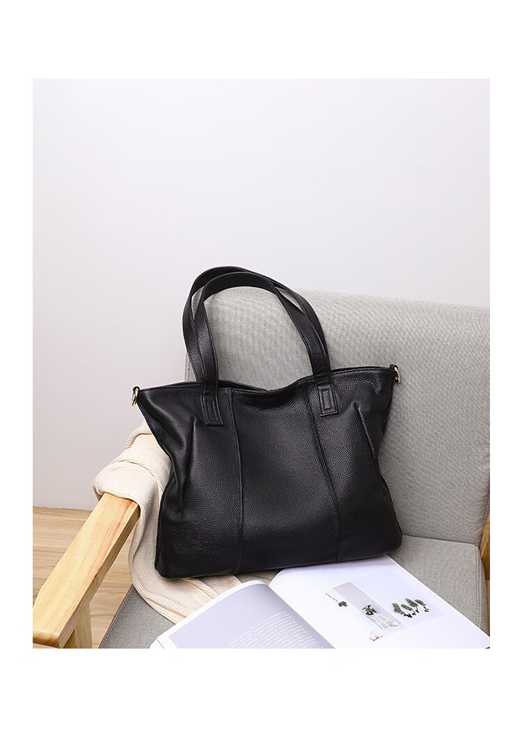 Viney Leather Handbag, Large Capacity Tote Bag for Women, Light Luxury Shoulder And Handheld Bag, Practical Birthday Mother's Day Gift for Mom 13