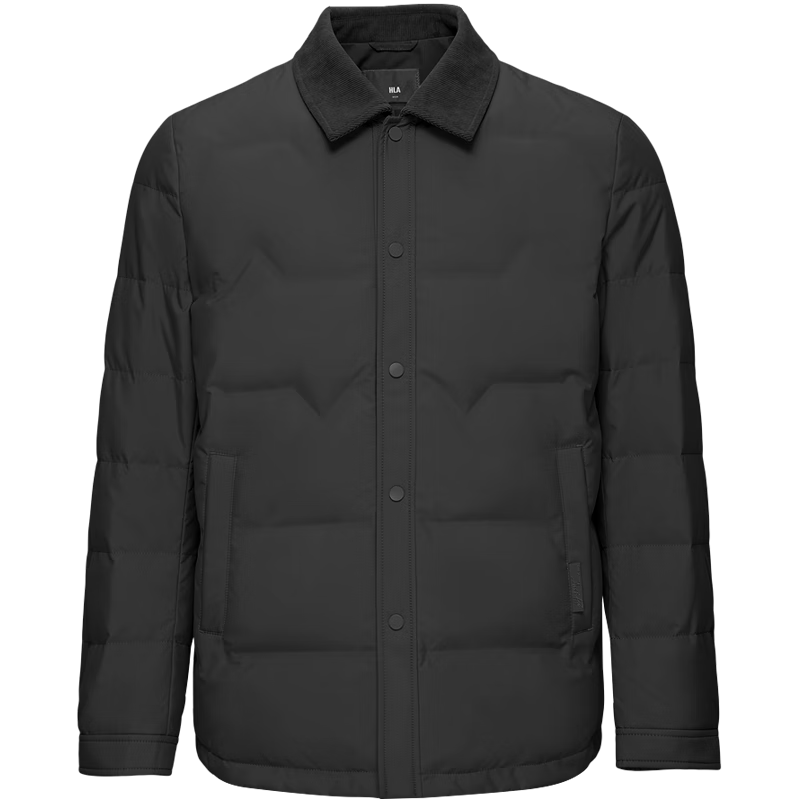 HLA Men's Lightweight Business Fashion Down Jacket Men's Winter Coat