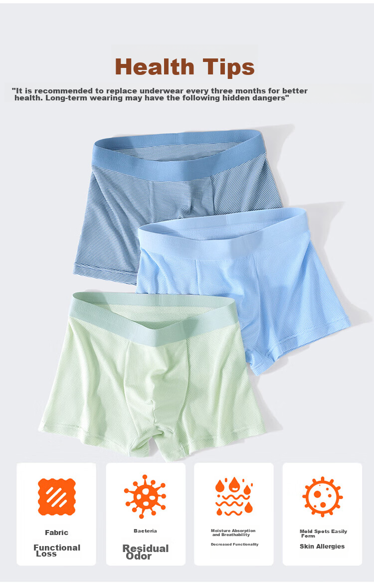 Hzasz Youth Underwear, Puberty Children's Underwear, 16-Year-Old And 12-Year-Old Teens' Modal Shorts for Boys in Middle School 7