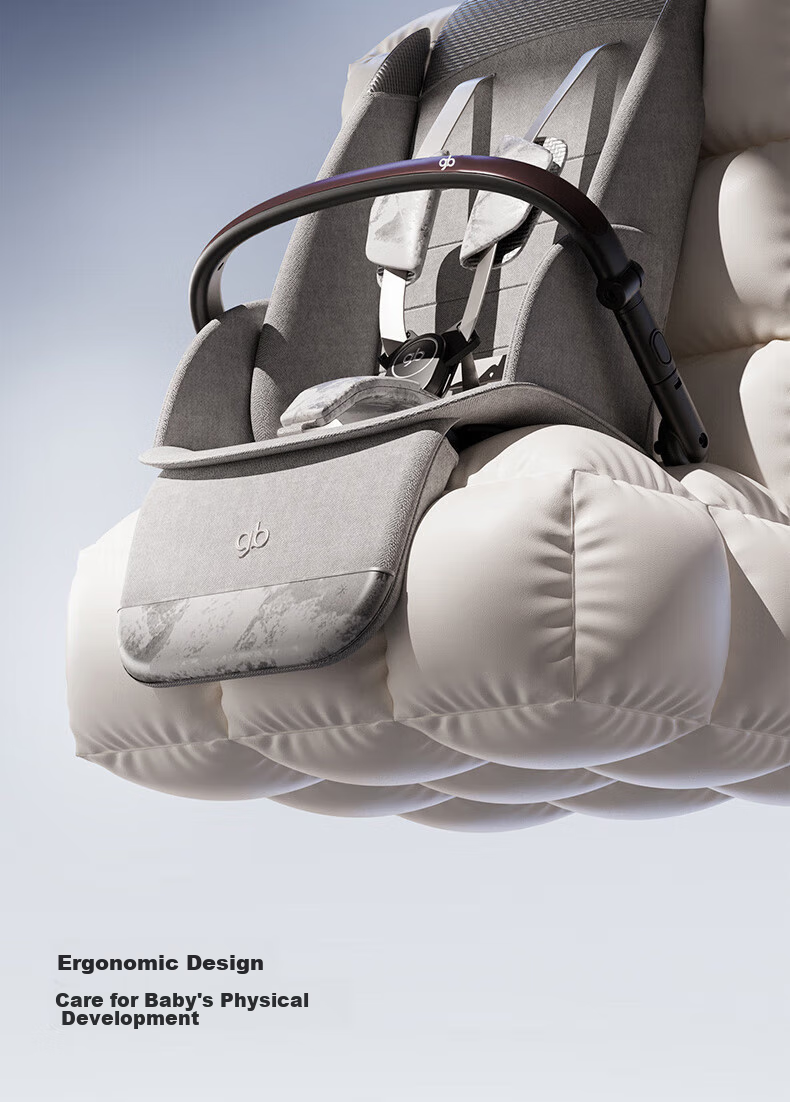 Gb Stroller Can Sit And Lie Down, Reversible, Lightweight, High-View, Baby Walking Stroller, Safety Cabin No. 2 E5011 Baixuesha 12