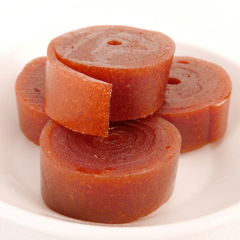 山楂宝贝山楂卷600g/袋 0添加 果丹皮蜜饯果脯怀旧儿童休闲零食 不加色素