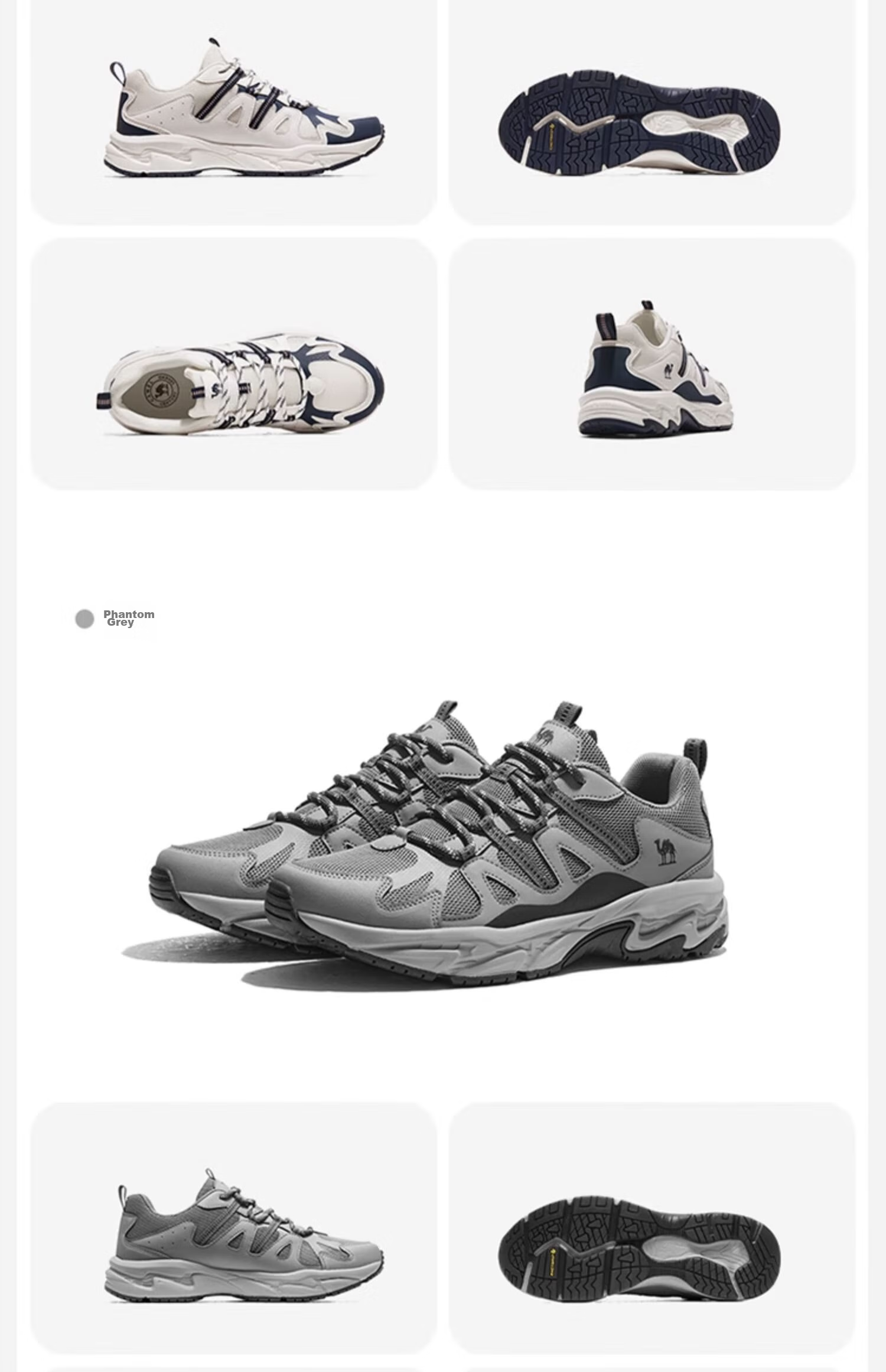 CAMEL [Xianglong] Hiking Shoes for Men And Women, Outdoor Breathable Trekking Shoes, Water-Resistant, Non-Slip, Shock-Absorbing Sports Shoes 12