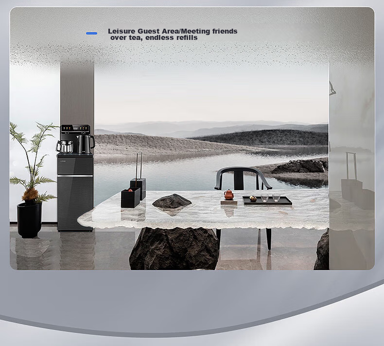 SUPOR Tea Bar Machine for Home Use, High-End Living Room Tea Bar Cabinet Water Dispenser All-In Machine, Bottom-Placed Water Tank, Fully Automatic Standing Kettle, Office Electric Hot Water Kettle, Smart SW-CBJ27 17