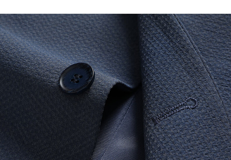 FIRS Men's Slim Fit Spring Autumn Business Casual Stretch Single-Breasted Suit Jacket Professional Blazer 8