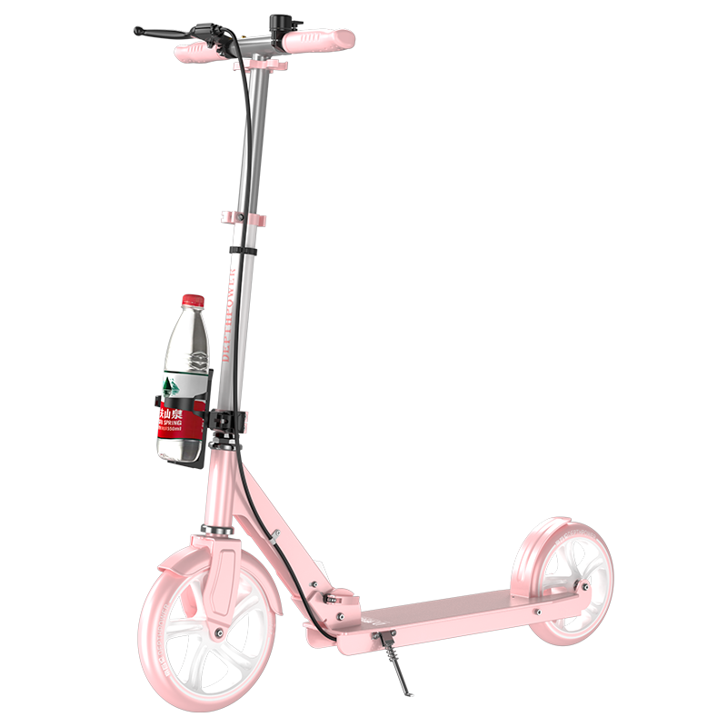 DEPTHPOWER Big Kids' Scooter for Ages 6-10 And Adults, Two-Wheel Non-Electric Kick Scooter for Commuting And Work