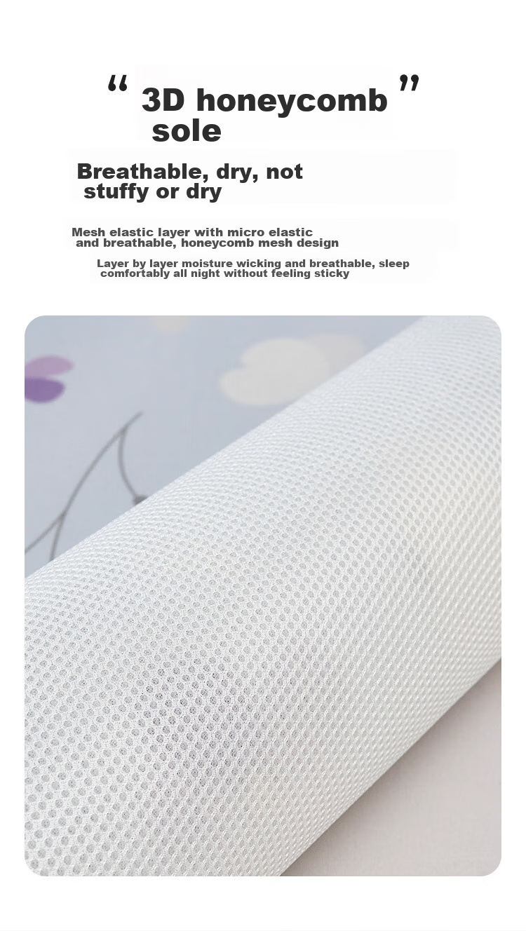 Laoxijiang Cooling Ice Silk Mat Set, Single Person Two Pieces, 90*200 Cm, Summer Floral Pattern [Machine Washable] 9