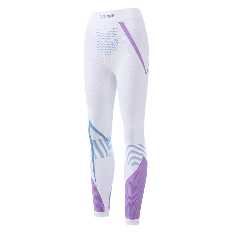 SURPINE Extreme Wind Series Women's Quick-Dry Ski Base Layer, Moisture-Wicking And Warm Functional Underwear, Form-Fitting Compression Shirt