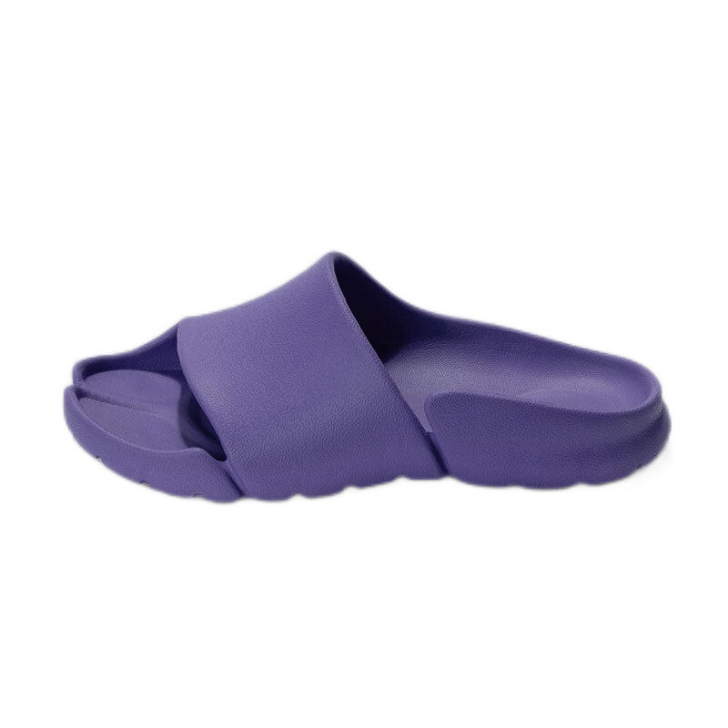 KENROLL Unisex Home Non-Slip Slippers, Fashionable Birkenstock-Style Casual Split-Toe Sandals, Iris Purple, Size 39-40 (250mm)