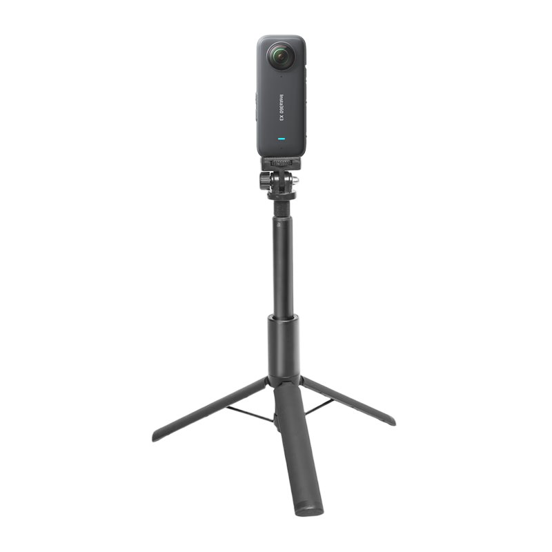 Qiye Selfie Stick Extension Pole Tripod, Suitable for Insta360 X5 Panoramic Camera X4 Accessories Bracket Handle X3 Extended Pole Invisible 1.2 Meters