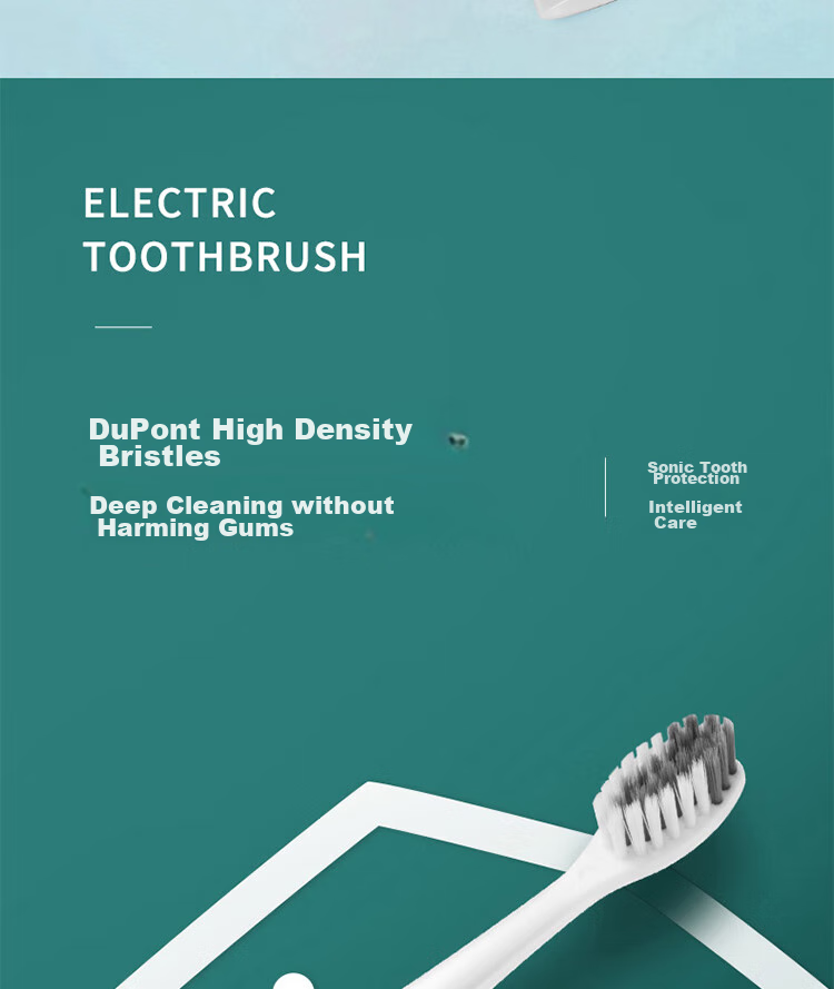 KONKA Electric Toothbrush KTYD-DDYS01A, Three Brush Heads Sonic Toothbrush 7