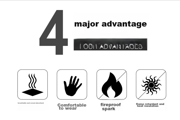 Beifute Heat-Resistant Gloves, High-Temperature Aluminum Foil Insulation Flame-Retardant Gloves, Melting Fireproof Silver Aluminum Foil, Heat-Resistant up to 300 Degrees 10