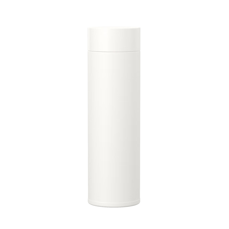 JD Original Insulated Mug, Water Bottle for Men Women Children Coffee, 316L Stainless Steel [Seamless Inner Liner], White 500ml