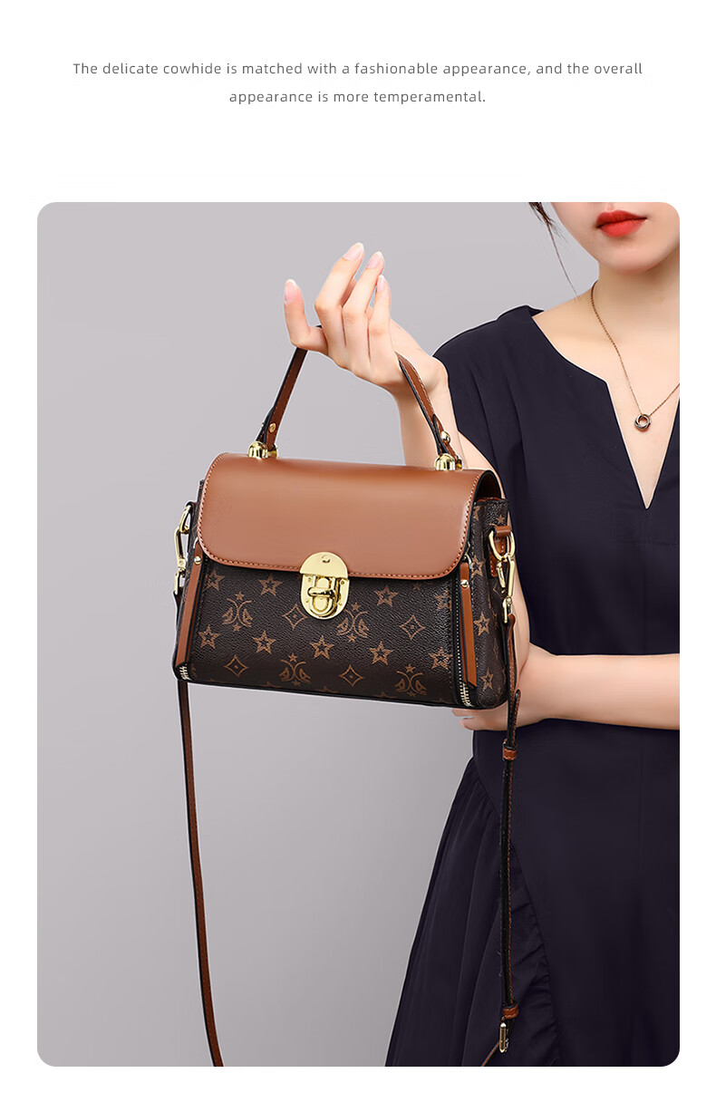 Aiqinghai Handbag, Women's Crossbody Bag, Shoulder Bag, Phone Bag, Light Luxury Brand, Birthday And Mother's Day Gift, Practical Present for Mom 12